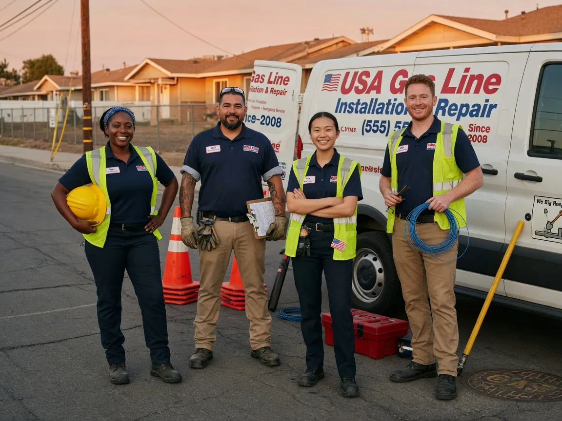 Gas Line Installation company in Saratoga, CA